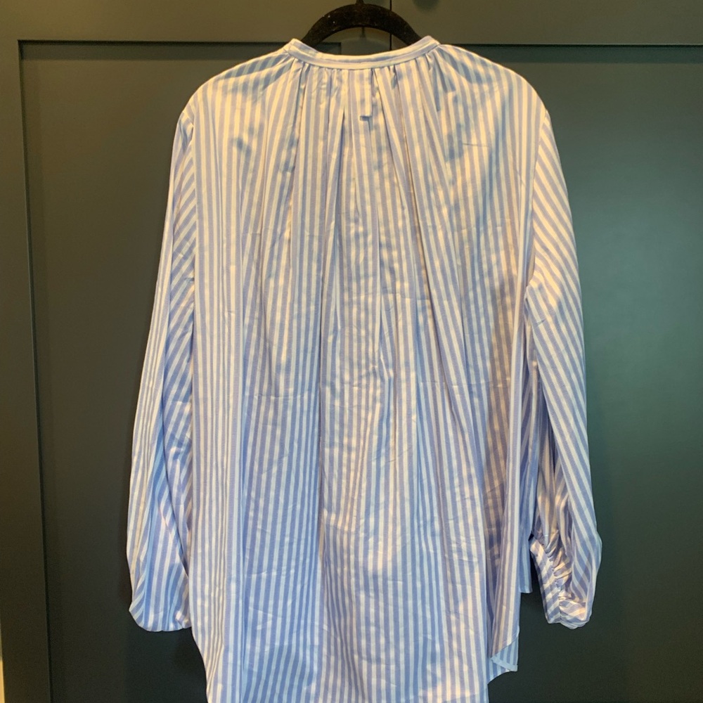 COS Striped Blue and White Blouse. Size 6 (US) - Picture 3 of 6